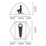 چادر  یک نفره جیلو مدل K_2002 - Image 3