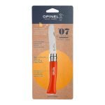 چاقو جیبی تیغه گرد اوپینل رنگ قرمز - Image 2