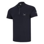 تیشرت آستین کوتاه نیم زیپ اسنوهاک مردانه