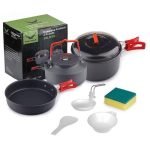 ست ظروف دو نفره درب پلی‌کربنات اسنوهاک کد SN.D55