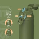 فلاسک دوجداره 1500 میلی‌لیتری سانتکو مدل Nevis Sport - Image 3