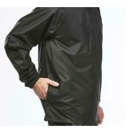 بادگیر و بارانی مردانه نیم زیپ کچوا _ مشکی - Image 3