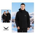 کاپشن دوپوش پلار مردانه و زنانه اسنوهاک کد 68995