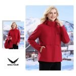 کاپشن دوپوش پلار مردانه و زنانه اسنوهاک کد 68995 - Image 6