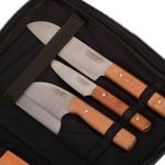 ست چاقو و تخته لایف کمپ مدل 7 تکه صربستانی کد 45828 - Image 2