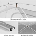 چادر دو نفره کمپینگ نیچرهایک مدل Cloud River CNK2300ZP024 - Image 5