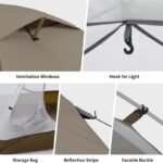 چادر دو نفره کمپینگ نیچرهایک مدل Cloud River CNK2300ZP024 - Image 4