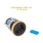 چراغ چادری شارژی کینگ کمپ مدل KA2204 - Image 2