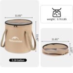 سطل تاشو ۲۰ لیتری Naturehike - Image 2