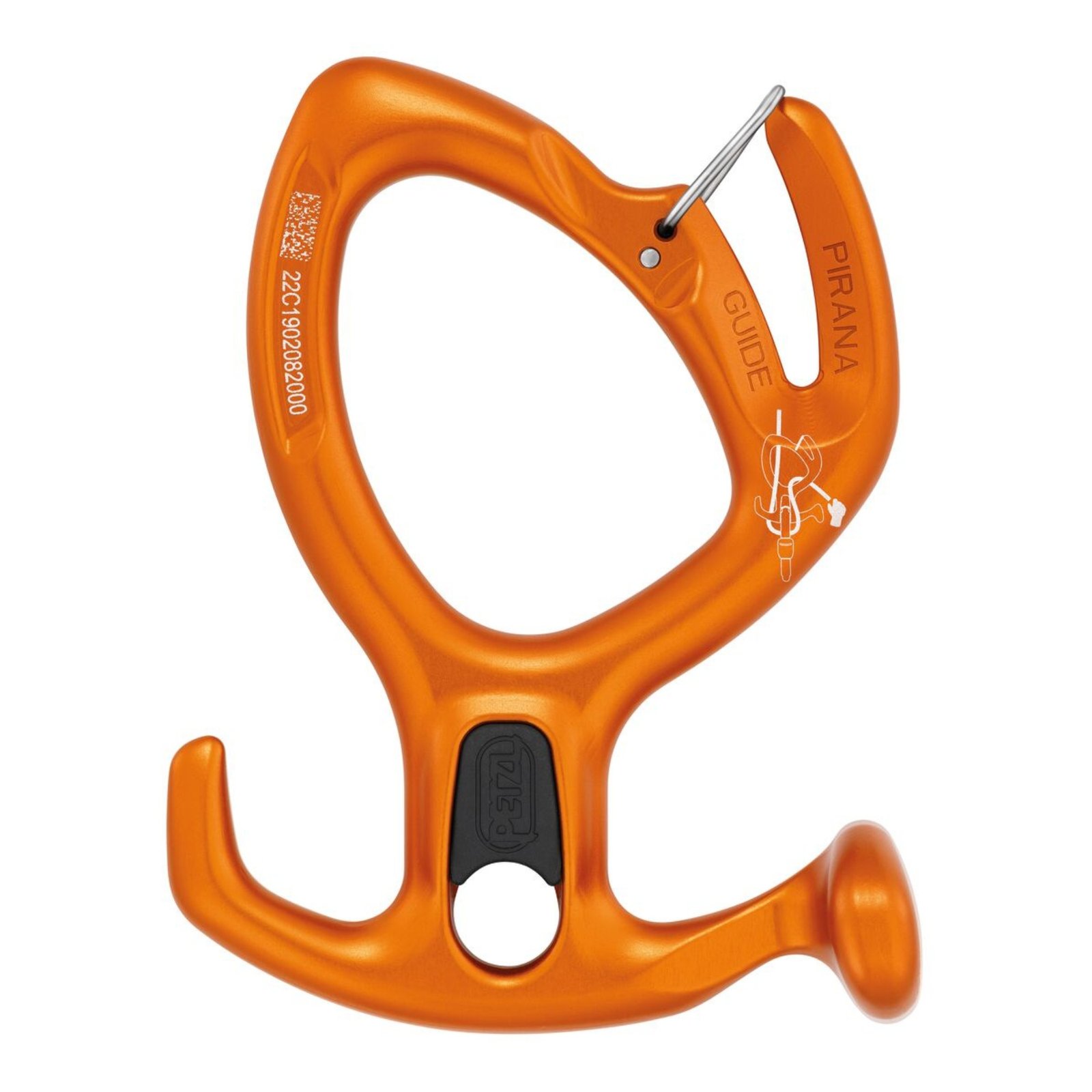pirana-guide-petzl5 ابزار فرود حرفهای درهنوردی Petzl PIRANA Guide - Image 1