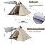 چادر اتوماتیک 4 نفره هرمی چهاروجهی نیچرهایک مدل CNH22ZP010 - Image 3