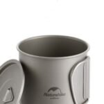 لیوان تیتانیوم درب دار نیچرهایک مدل NH20CJ005 - Image 2