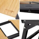 میز IGT با رویه چوبی بامبو نیچرهایک مدل NH22JU010 - Image 3